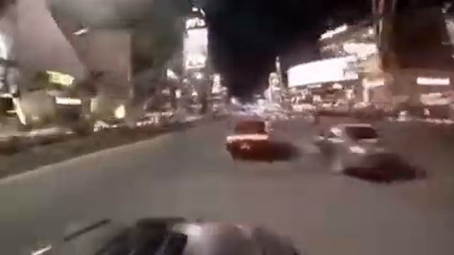 съемки экшн сцены с автомобилями