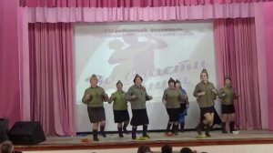 Коллектив «Свекровушки international»   танец «Попурри военных лет»