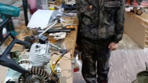 Ремонт после ремонта Stihl 260. Замена ЦПГ на новую Forza