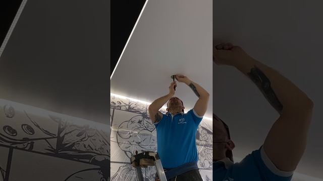 ?Термокольца для натяжного потолка клею изнутри под светильники смотреть онлайн