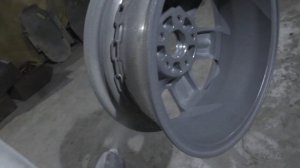 Порошковая покраска дисков.грунт