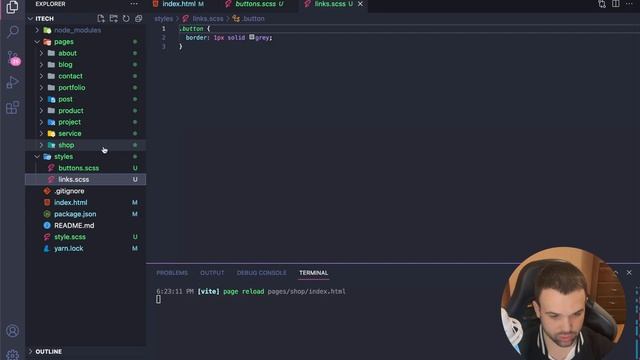 2 Крутий HTML/CSS проект. Препроцесор SCSS, імпорти @use смотреть онлайн