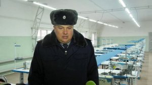 В мужской исправительной колонии строгого режима №26 открылся новый швейный цех
