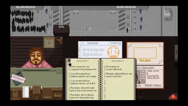 Papers, please, día 8 смотреть онлайн
