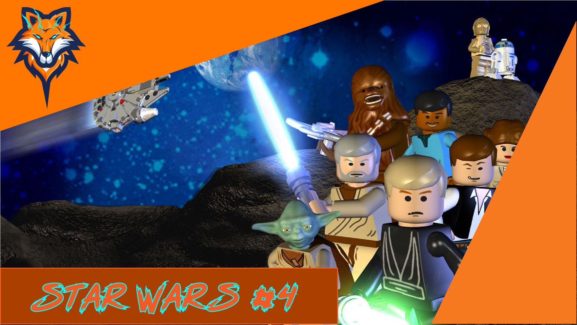 ПОГОНЯ ЗА НАЕМНИКОМ. Lego Star Wars: The Complete Saga #4