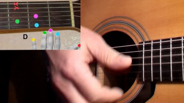 Как играть на гитаре песню "Этот большой мир" смотреть онлайн