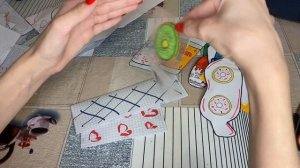 РАСПАКОВКА БУМАЖНОЙ КОСМЕТИКИ БОКС?