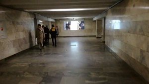 Захожу на станцию площадь Ленина минского метрополитена