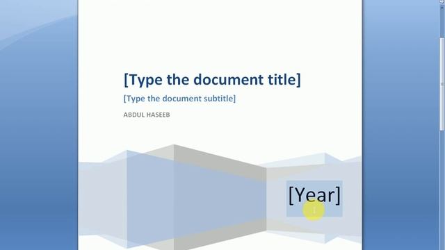 Insert Paper in Ms Word смотреть онлайн