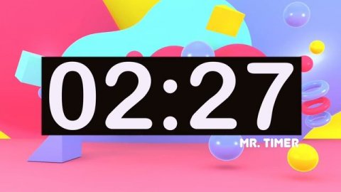 Timer for Kids 5 Minutes! Timer with Music for Classroom! Instrumental Music for Kids Upbeat!