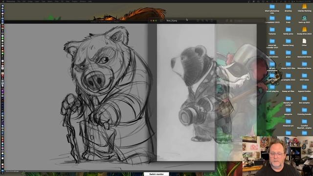 Drawing a digital character in Photoshop and Clip Studio смотреть онлайн