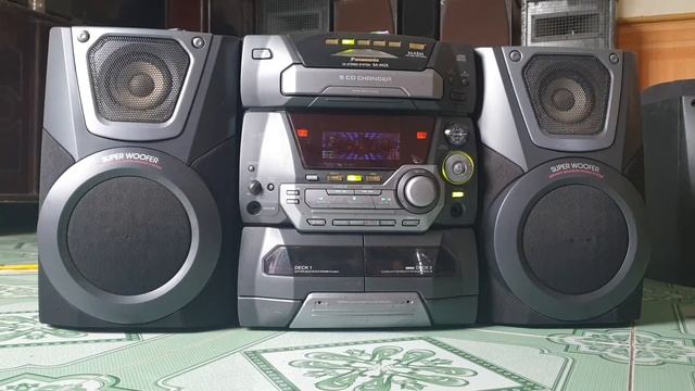 PANASONIC SA-AK25 SUPER WOOFER 200w смотреть онлайн