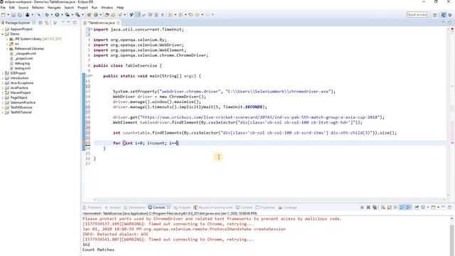 Selenium_Part 17: How to automate Table in selenium with Java? смотреть онлайн