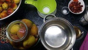 Восхитительный персиковый компот с малиной на зиму!!!