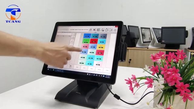 C200#15inch android nfc offline billing pos terminal смотреть онлайн