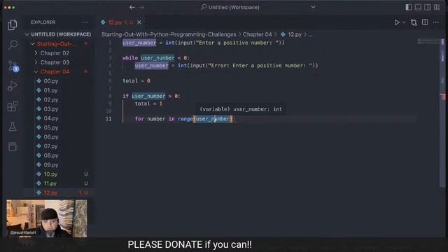 Python Challenges - Chapter 4 - Exercises 10 thru 15