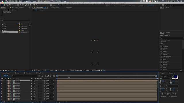 Создаём анимацию фенакистоскопа в After Effects