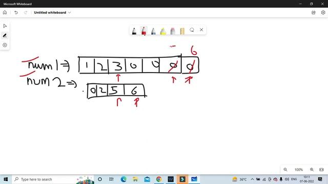 Merge Sorted Array | Leetcode 88 | Array | Question of the day