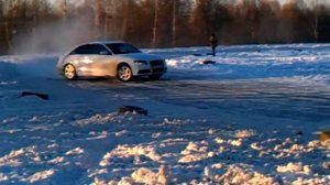 Дрифт АУДИ полный привод.3gp