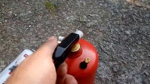 Самодельная мовильница с огнетушителя.