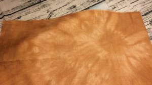 70. Окрашивание льна для вышивки , мой опыт