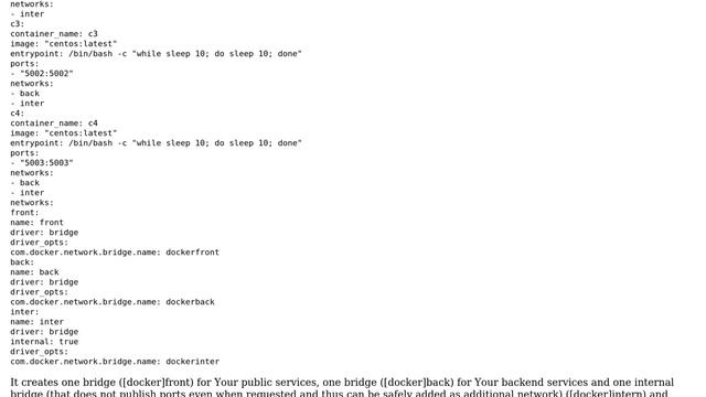 DevOps & SysAdmins: docker-compose only exposing one network to the outside world (4 Solutions!!) смотреть онлайн