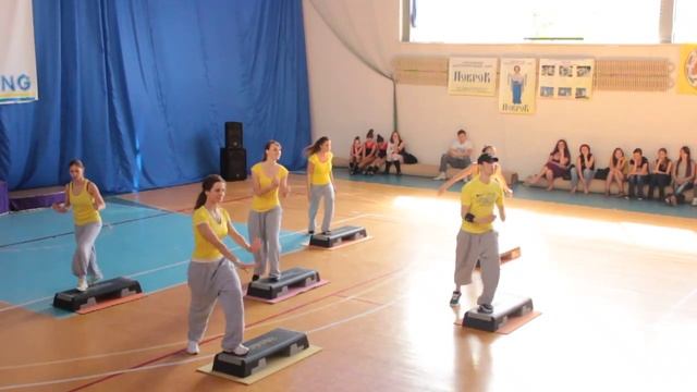 Спортивный Стиль - степ-аэробика смотреть онлайн