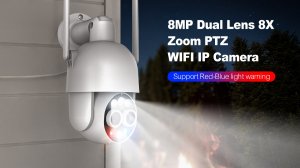 Камера видеонаблюдения Techage XM-PT825D-80W 8MP 8x zoom