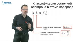 Консультация по квантовой механике. Часть 6. "Энергетический спектр водородоподобных атомов"