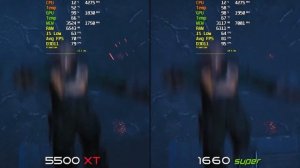 RX 5500 XT vs GTX 1660 Super ¦ Test with New Drivers