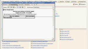 Анализ расходов на оплату труда в 1С Предприятии (35/49)