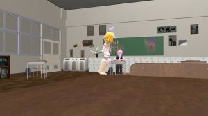 MMD Kagamine Rin v4 - Меланхолия +VSQx