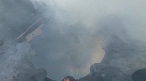 Процесс прокаливания саджа из бороны. Часть 1
