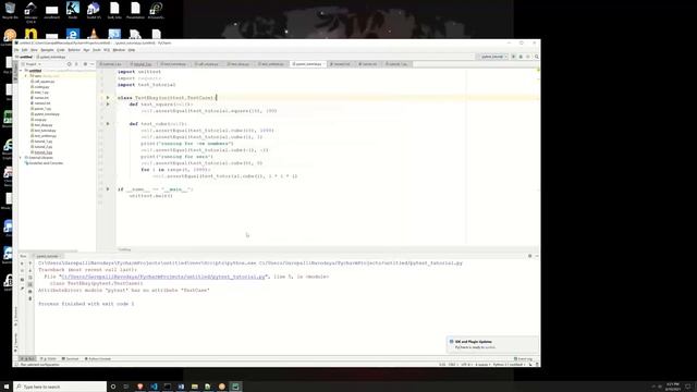 Python UnitTest, Pytest, Selenium overview