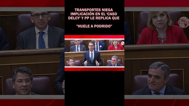 🔴Transportes niega implicación en el 'caso Delcy' y PP le replica que huele a podrido🔴