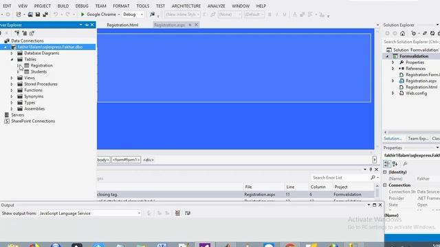 How to connect SQL server database with visual Studio (C#,ASP.NET)|ASP.Net Tutorial смотреть онлайн