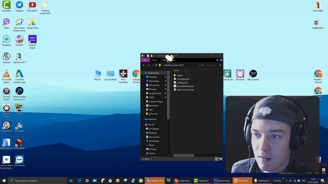 У меня гусь на рабочем столе/untittled goose game (desktop goose mode) смотреть онлайн