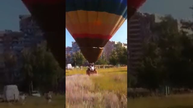 Как приземляются воздушные шары в Тольятти! смотреть онлайн