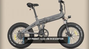 HIMO ZB20 20'' 4.0 Fat Tire Electric Bike 48V/20Ah Lithium-Ion Batterie 250W Motor, 6-Speed Shimano