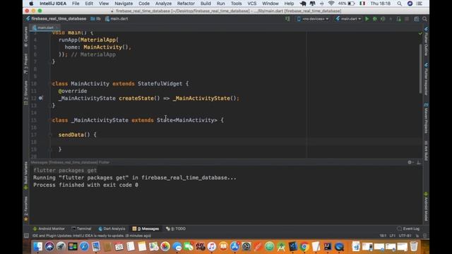 FLUTTER + FIREBASE - How To Add Firebase Real Time Database to Flutter (Android and iOS)