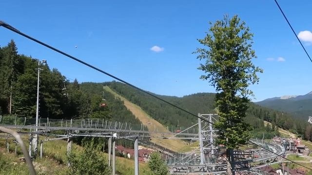 VLOG Продолжение гуляния в Буковель. Идём на озеро молодости