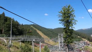 VLOG Продолжение гуляния в Буковель. Идём на озеро молодости