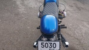 Ява с двигателем от Урал 650