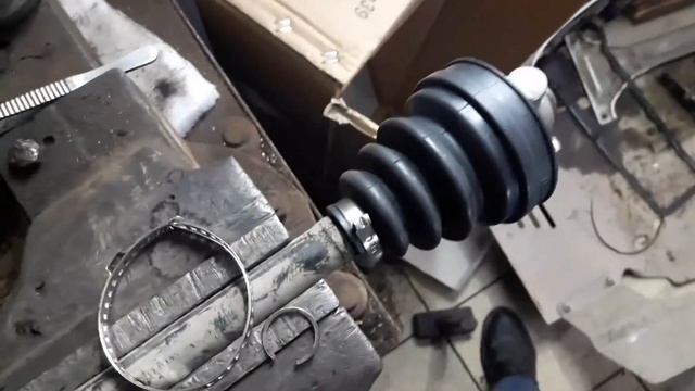 Киа Сид замена пыльника ШРУС смотреть онлайн