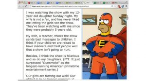 Past Perfect, Pop Culture (Simpsons), Intermediate/Advanced