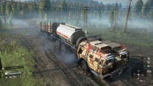 SnowRunner обзор на ZikZ 612H «Mastodon», Navistar 5000-MV и БТР