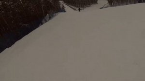 Бобровый лог 2021 Черная трасса Горные лыжи