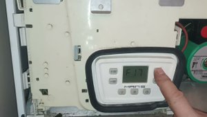 Baxi main 5 как зайти в F параметры.