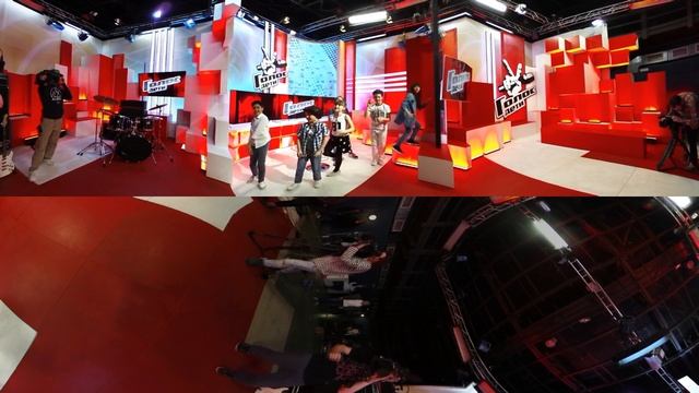 Смотрим видео 360 вместе с участниками шоу и распеваемся - Голос.Дети - Сезон 4 смотреть онлайн