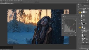 Как работают КРИВЫЕ в Фотошопе - Цветокоррекция, Прорисовка света, подгонка тонов объектов